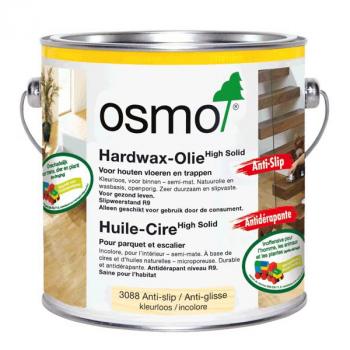 OSMO - Huile-Cire Antidérapante - Incolore semi-mate ou satinée - 0,750 ml - 2,5 L - 10 L