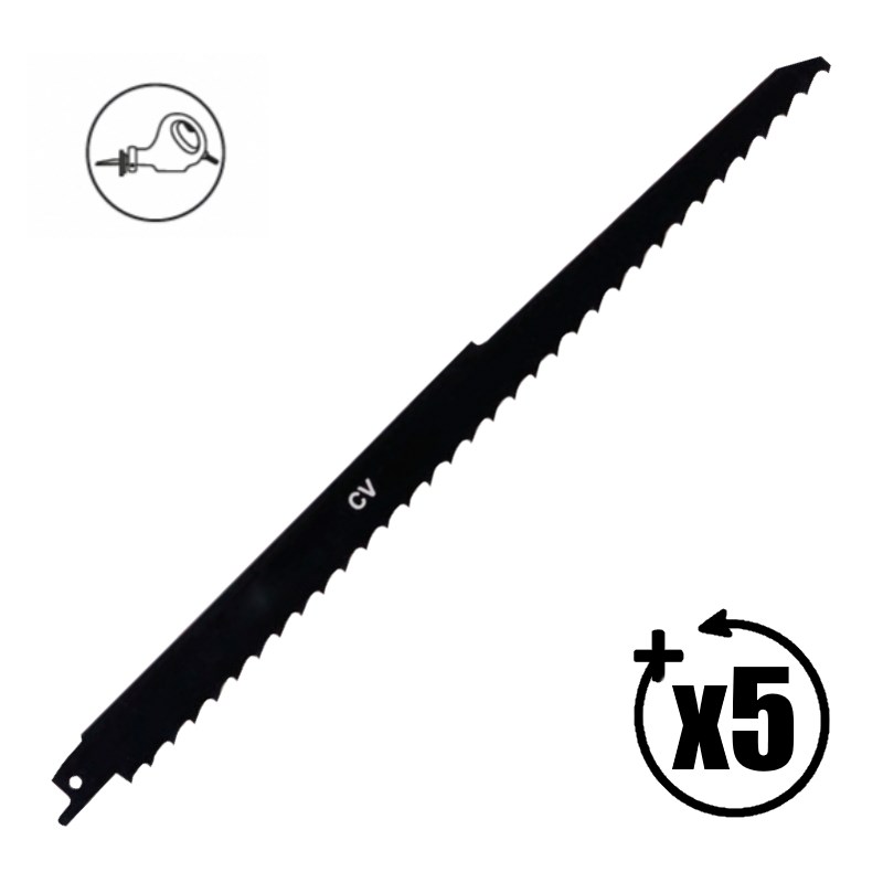 LEMAN - Lames de scie sabre (longueur : 230 mm)