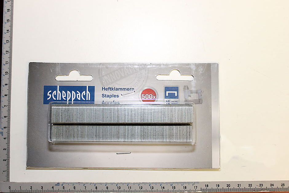 Scheppach - Agrafes pour cloueuse-agrafeuse pneumatique (plusieurs largeurs disponibles)
