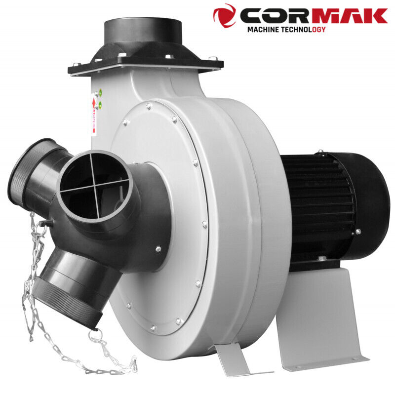 CORMAK - FM 300SN - Turbine centrifuge à copeaux 400V - Débit 3900 m3/h - 2200 W