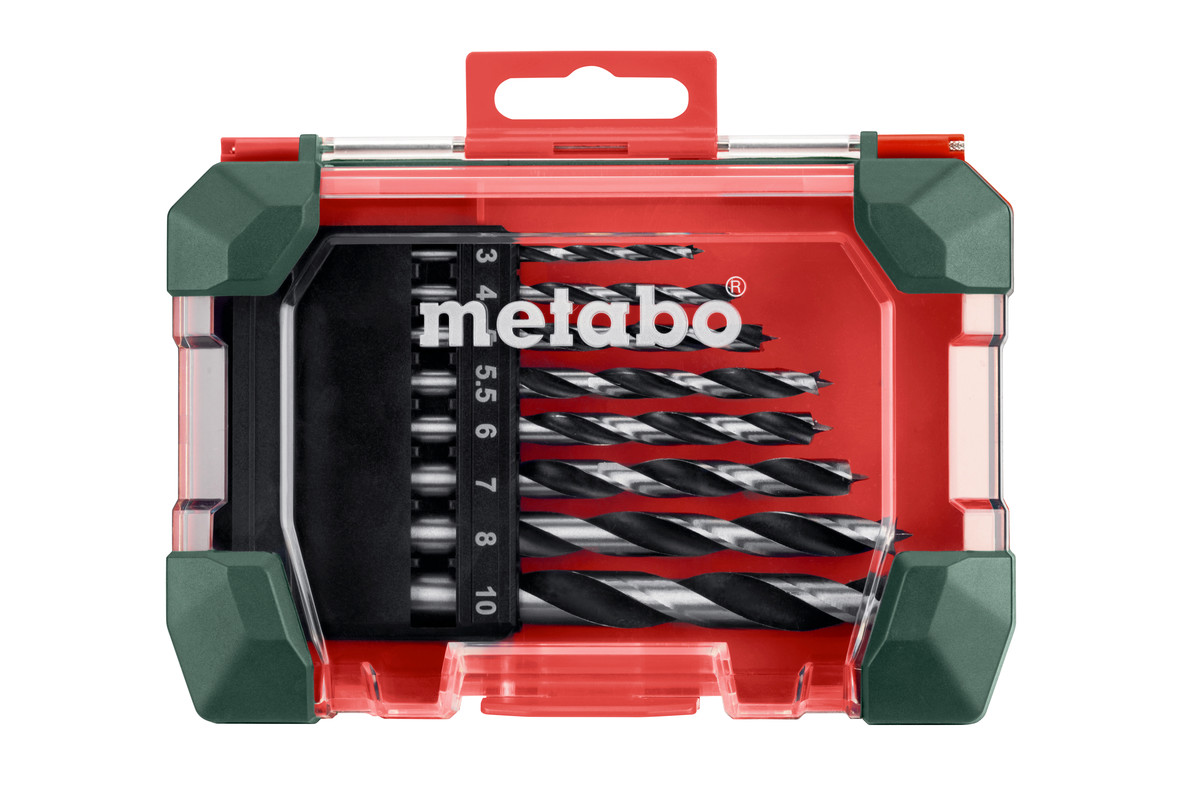 METABO - 626705000 Coffret de mèches à bois « SP » 8 pièces