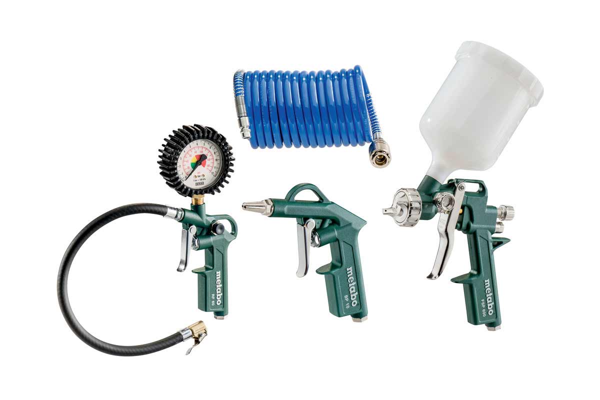 METABO - LPZ 4 Set - Sets d'outils à air comprimé pour Compresseur