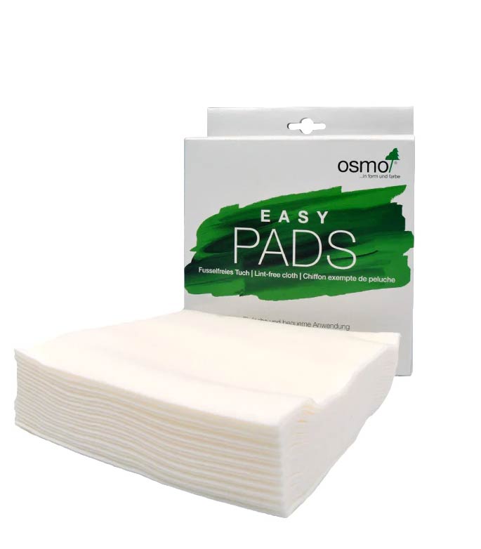 OSMO - Easy Pads - Chiffons spéciaux sans peluche - Boîte de 10 pads