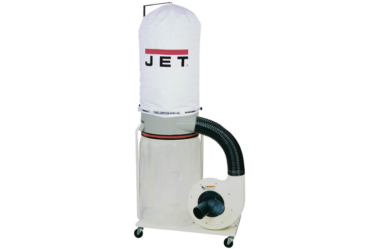 JET - DC-1100A Système d'aspiration 230V ou 400V - 1100W (1,5CV) - Dépression 1150 m3/h avec VORTEX CONE