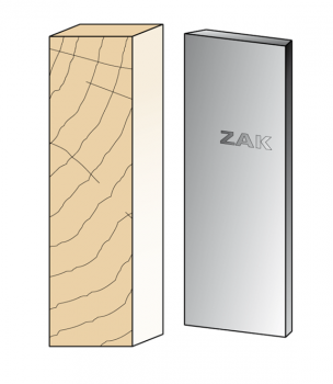 ZAK - Jeu de 2 Fers pour Porte-Outils hauteur 100 - Profil Assemblage Simple