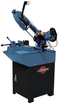 LEMAN - SRM150 Scie à ruban métal manuelle Lame HSS bi-métal M42 1735mm - 150 mm 230V - 50Hz / 550W - 0.75CV