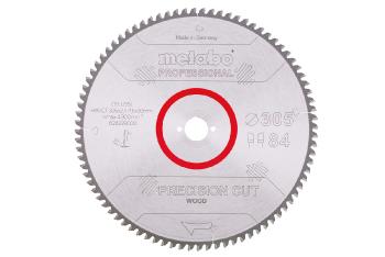 METABO - Lame de scie « bois coupé de précision - professionnel », 305x30, Z84 (denture) WZ 5° nég.