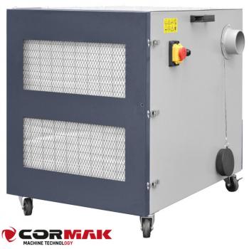 CORMAK - MDC1500 Aspirateur à Copeaux Métalliques - 400V - 1500W / 1500 m³/h