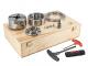 DRECHSELMEISTER - Pack Complet d' accessoires et outils pour tourneur sur bois