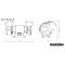 METABO - DS 150 Plus Touret à meuler 400W - Meules corindon 150x20x20mm