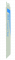 LEMAN - 5 lames de scie sabre (longueur : 210 mm)